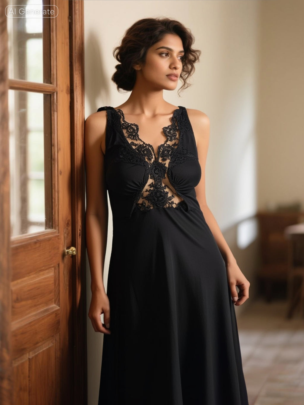 Amber in Noir Black