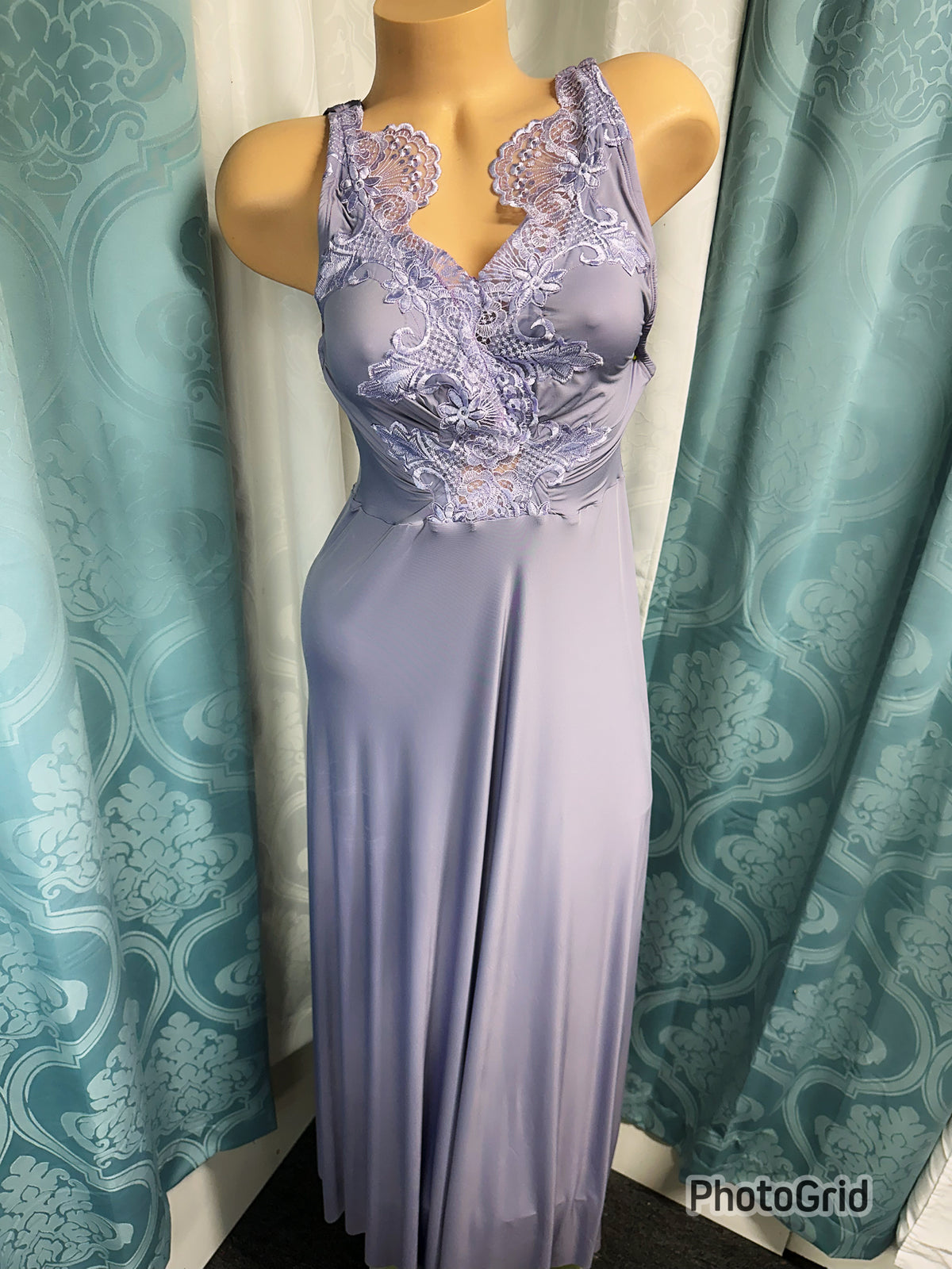 Vintage inspired sleepwear Lilac nightgown